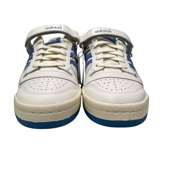 Adidas Forum 84 Low Goat Skin Leather White Royal Shoes JI4658 Mens Size 9-12 - Picture 2 of 9